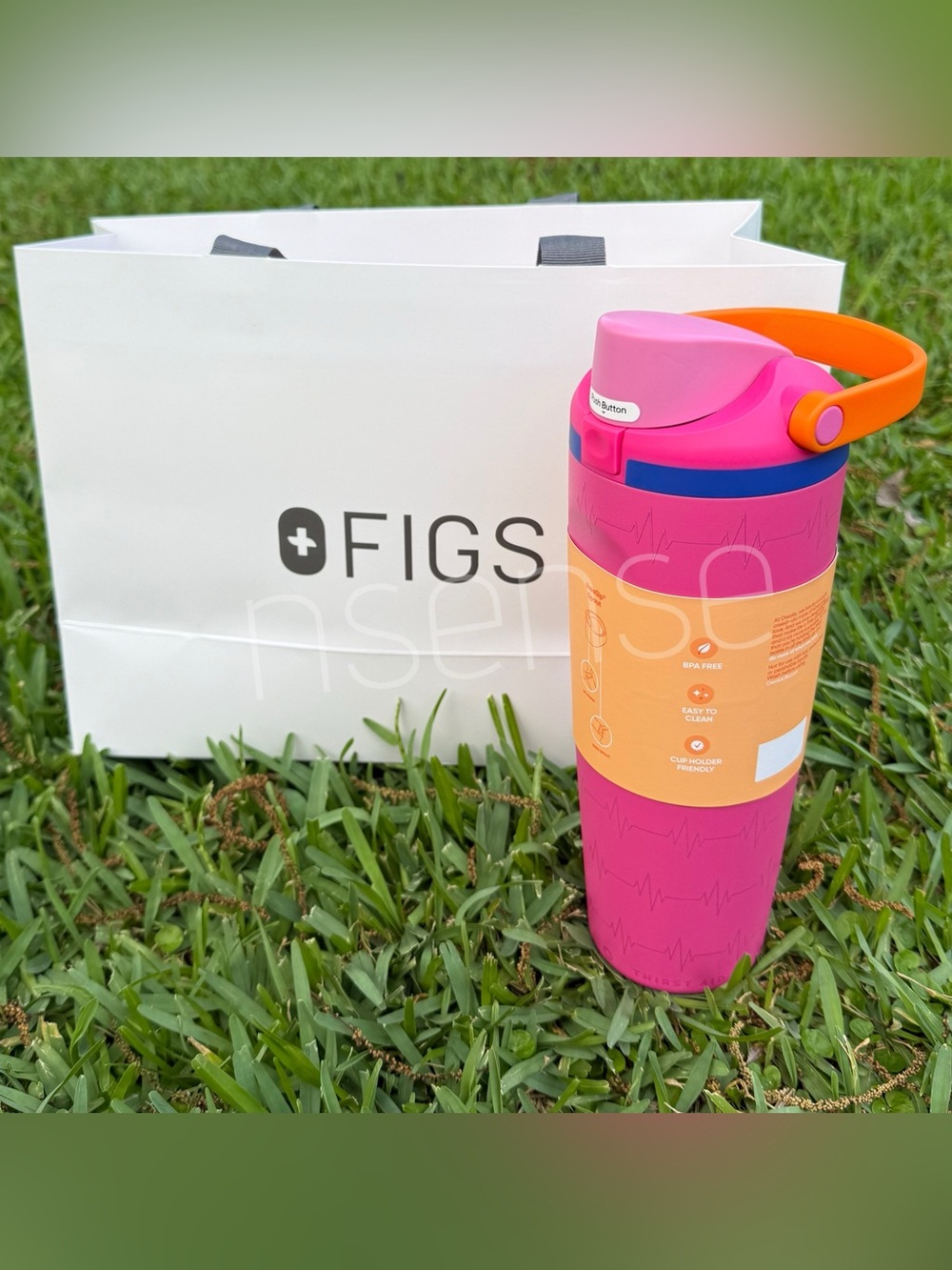 Figs I Owala Rapid Response Pink FreeSip Sway - Picture 11 of 11